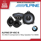 Alpine DP-45C-B 4.5 INCH Component 2-Way Speaker | Compatible For BMW | 100% Original