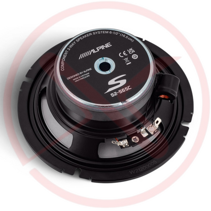ALPINE S2-S65C Next-Generation S-Series 6.5"inch 2-Way component speaker system