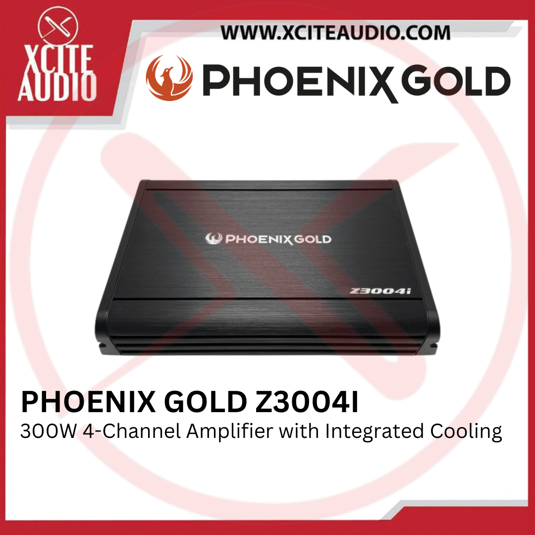 Phoenix Gold Z3004i – 300W 4-Channel Amplifier