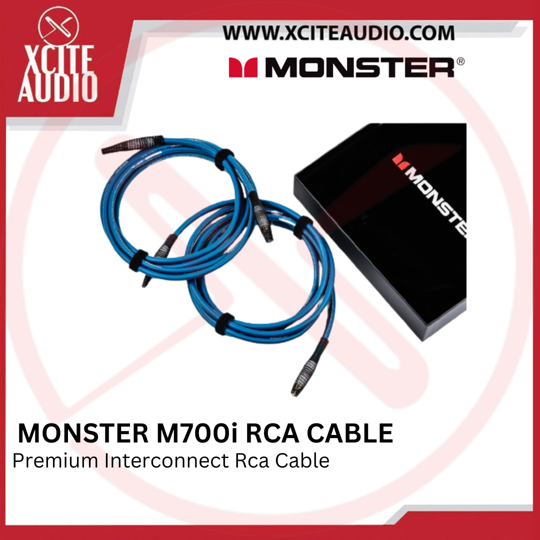 Monster RCA Cable M700I High Purity Oxygen Free Copper