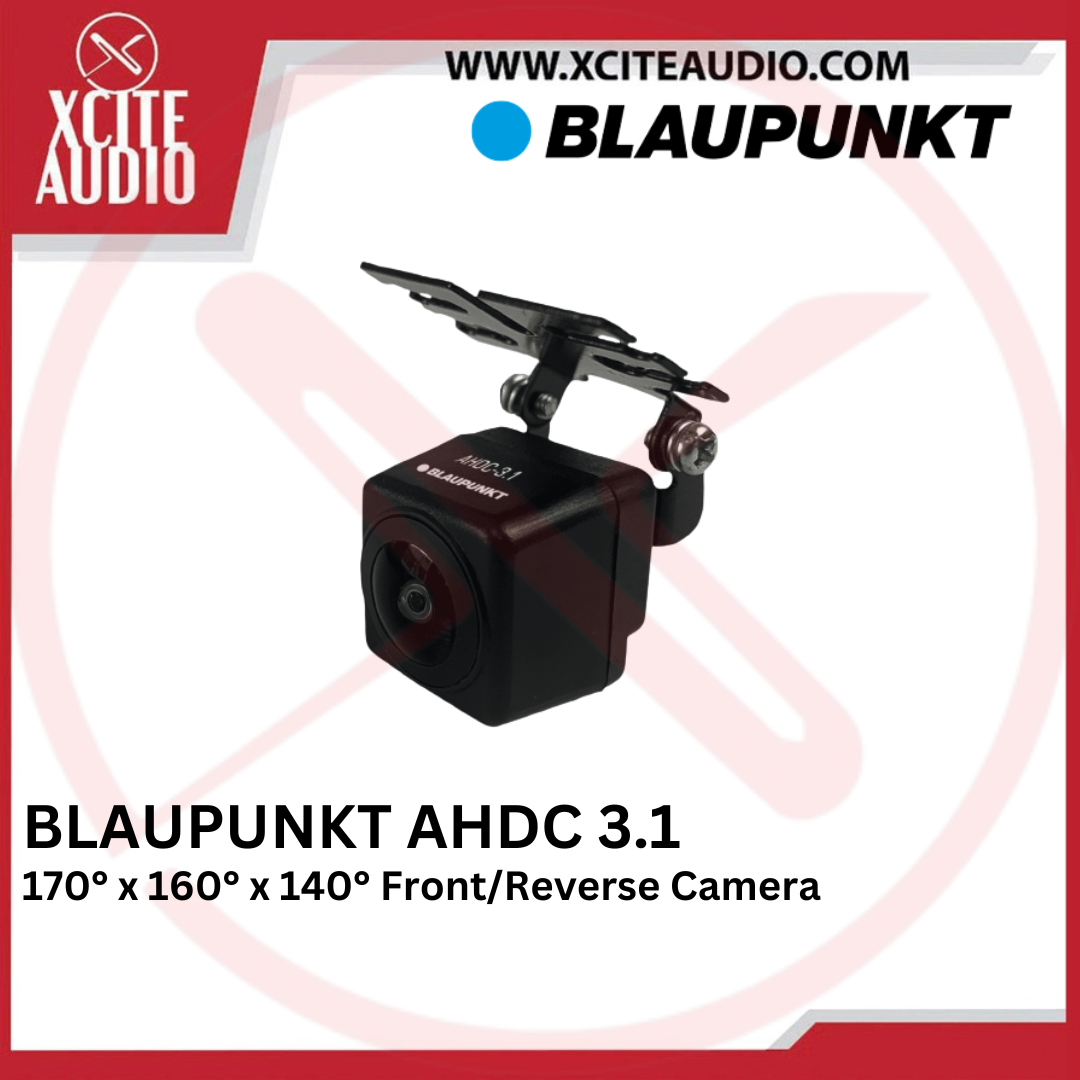Blaupunkt AHDC-3.1 AHD Car Front/Reverse Camera | 170° x 160° x 140° | Ultra Wide Angle | 5-Layer Glass | AHDC 3.1