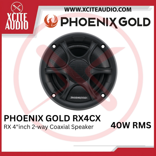 Phoenix Gold RX4CX - 4"inch 2-Way Coaxial Speakers