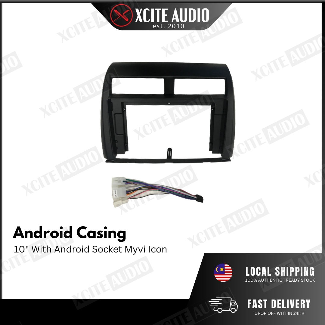 Android Casing 10" With Android Socket Myvi Icon