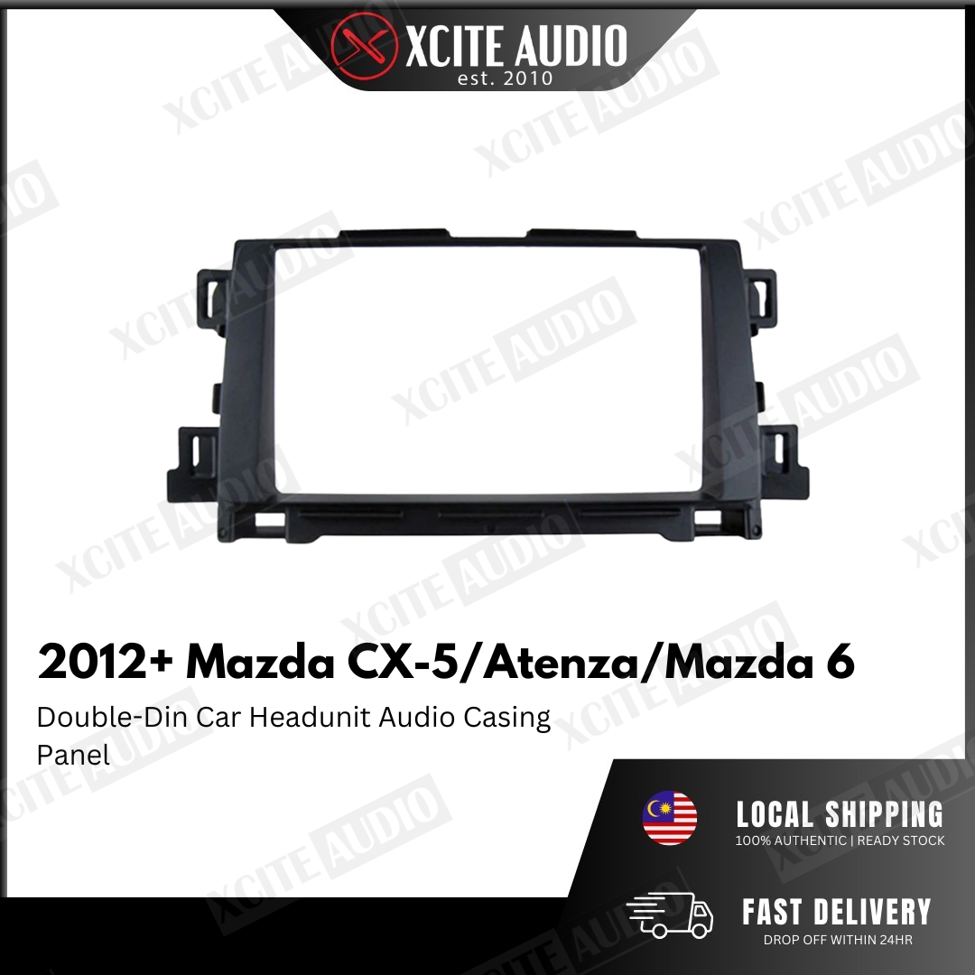 2012+Mazda CX-5/Atenza/Mazda 6 Double-Din Car Headunit / Player / Stereo Audio Casing Panel