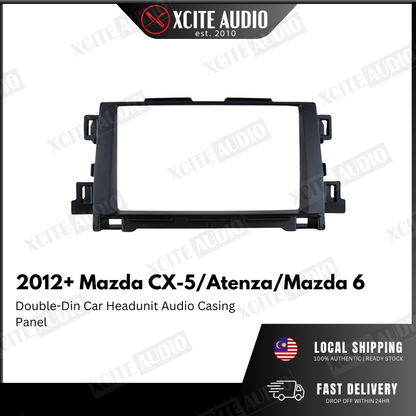 2012+Mazda CX-5/Atenza/Mazda 6 Double-Din Car Headunit / Player / Stereo Audio Casing Panel