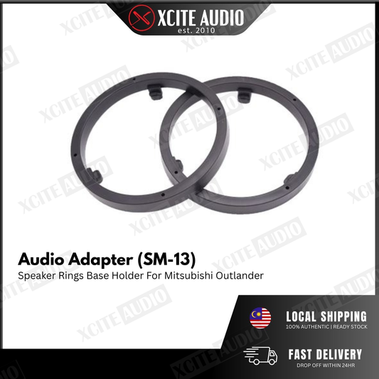 Audio Adapter Speaker Rings Base Holder 6.5 Inch For Mitsubishi Outlander
