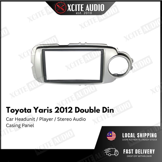 Toyota Yaris 2012 Double Din Car Headunit / Player / Stereo Audio Casing Panel
