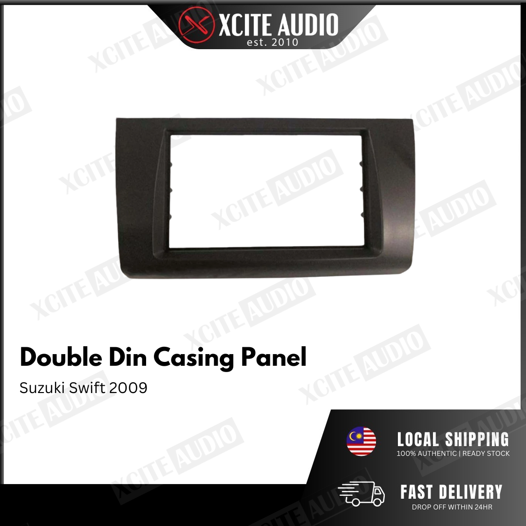 Suzuki Swift 2009 Double Din Car Headunit / Player / Stereo Audio Casing Panel