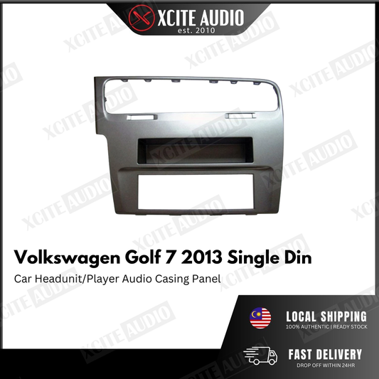 Volkswagen Golf 7 2013 Single Din Car Headunit / Player / Stereo Audio Casing Panel