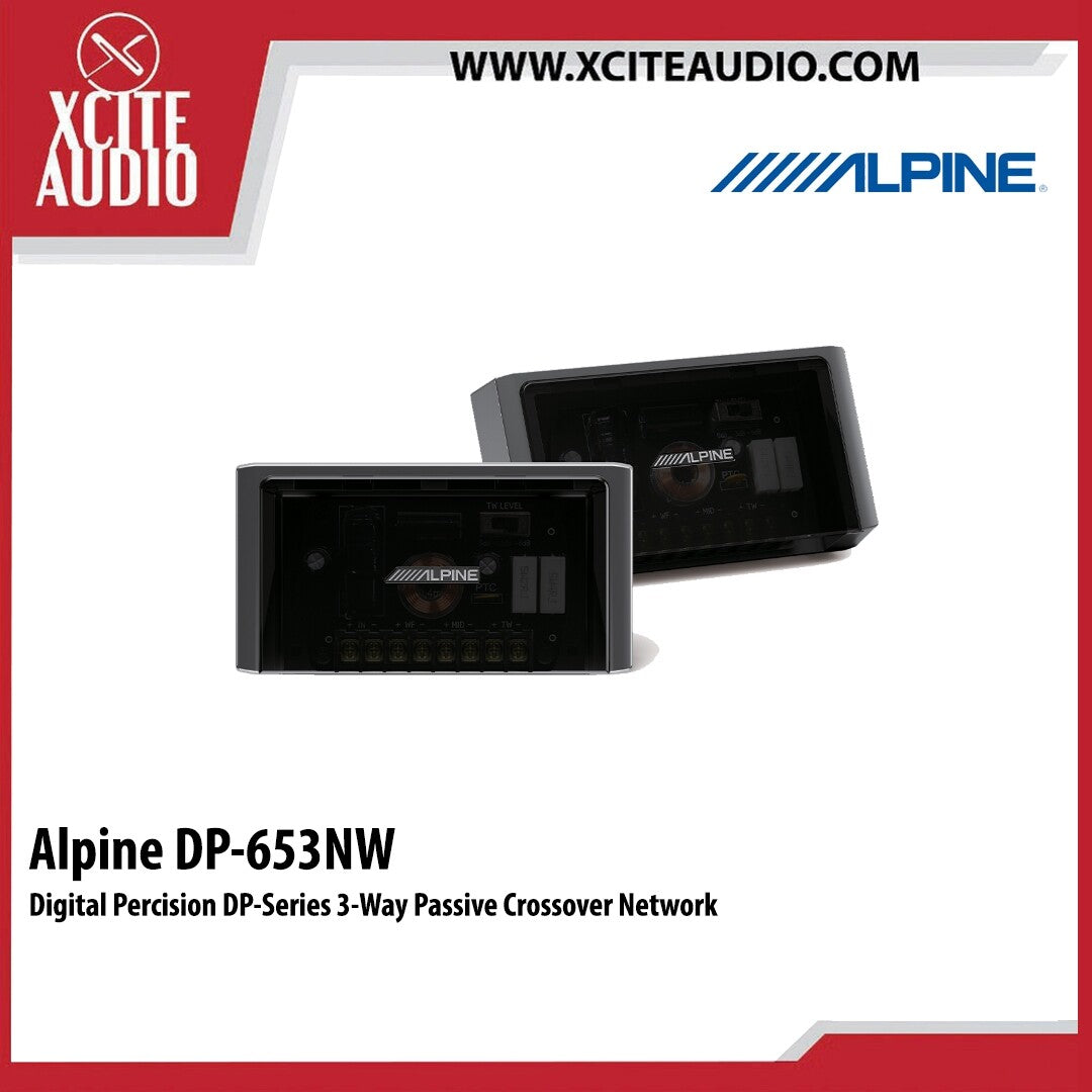 Alpine DP-653NW Digital Percision DP-Series 3-Way Passive Crossover Network