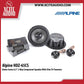 Alpine HDZ-65CS Status Series 6.5" 2-Way Component Speaker With Slim Fit Tweeters