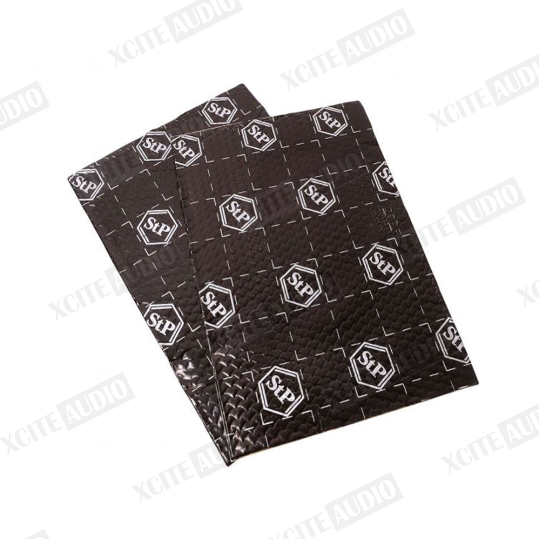 STANDARTPLAST STP Silver Line Black Silver Bulk Pack Car Soundproof - 12 Sheets