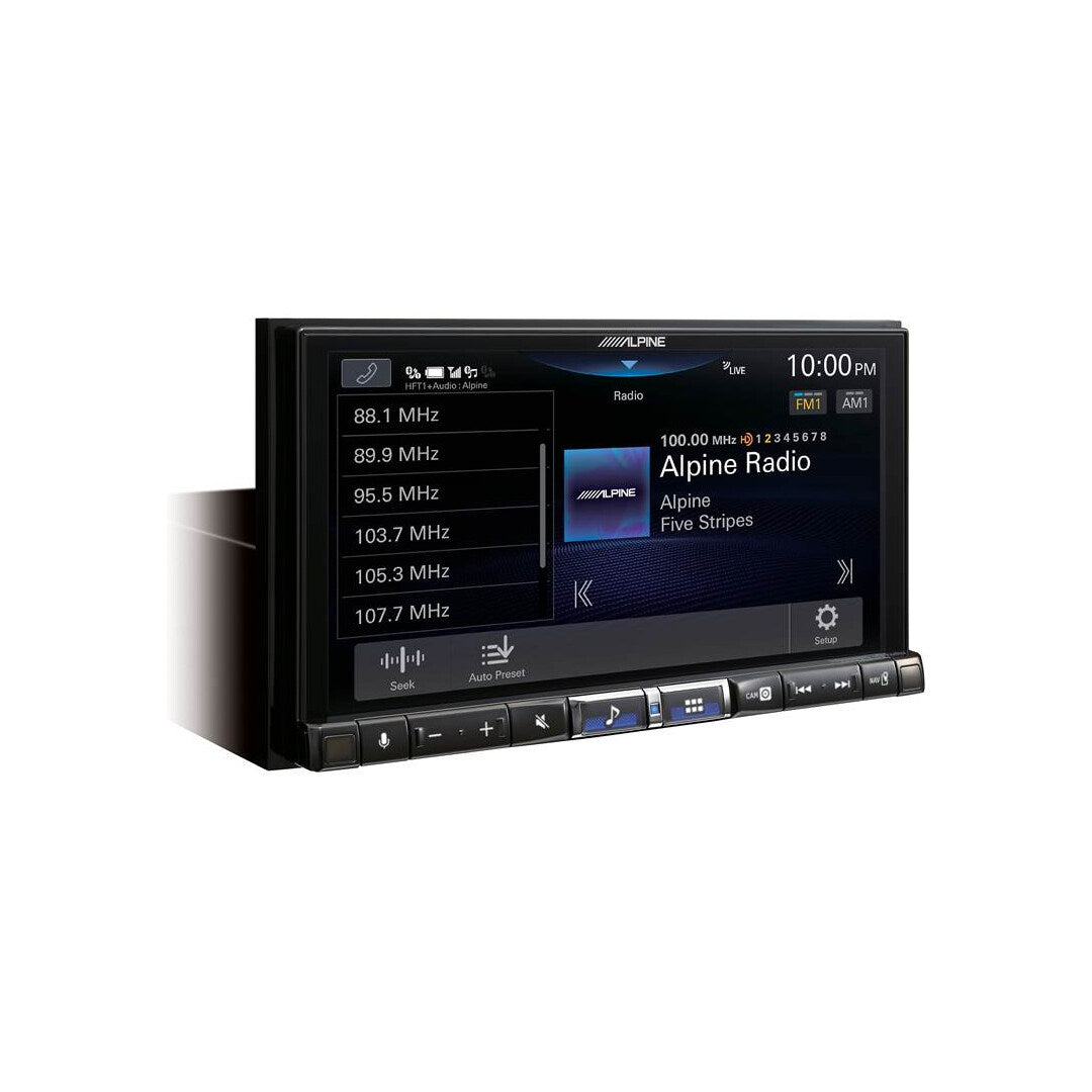 Alpine iLX-507E 7” Digital Multimedia Receiver Bluetooth Wireless Carplay & Android Auto