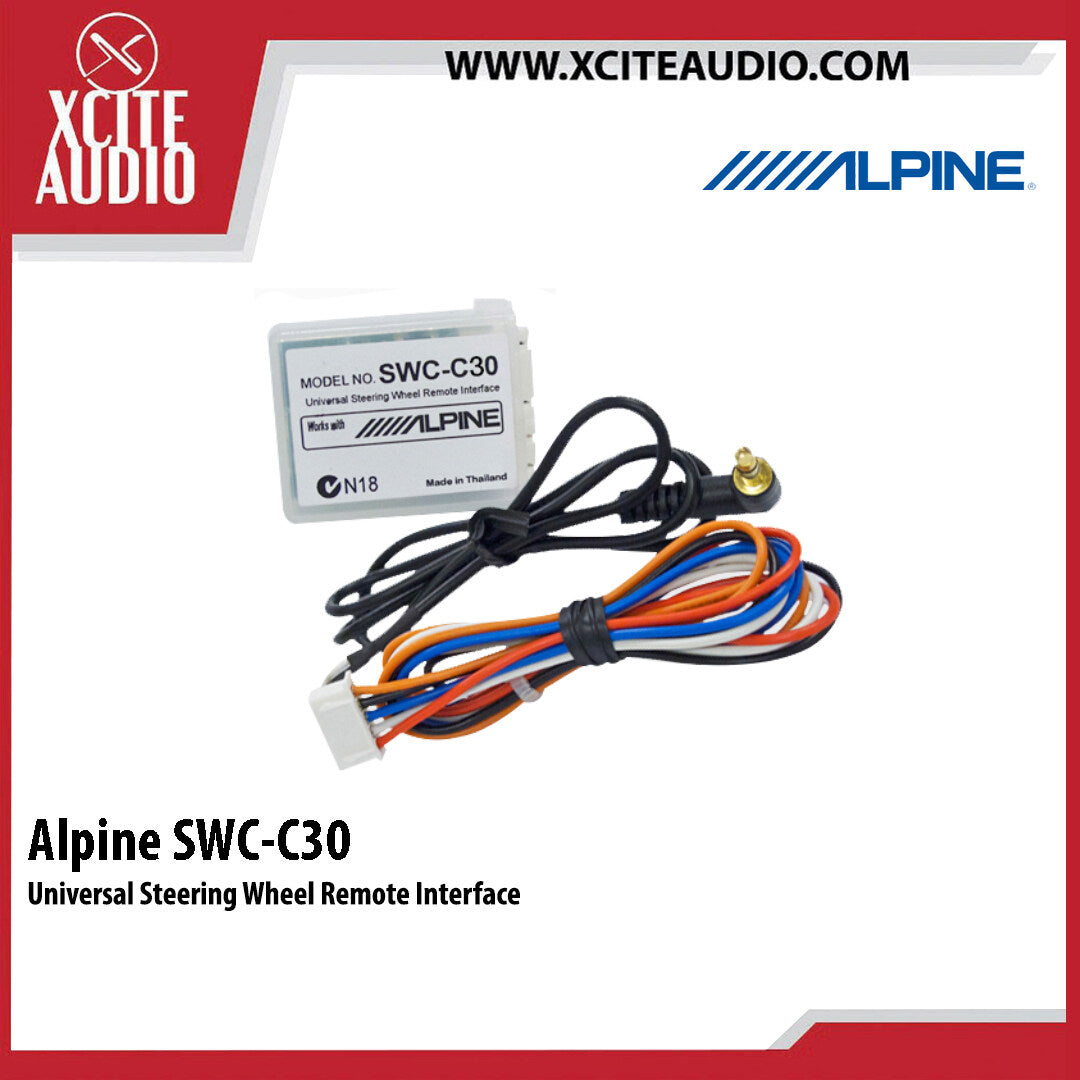 Alpine SWC-C30 Universal Steering Wheel Remote Interface