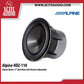 Alpine HDZ-110 Status Series 11"(28cm) Duo Voice Coil Passive Subwoofer