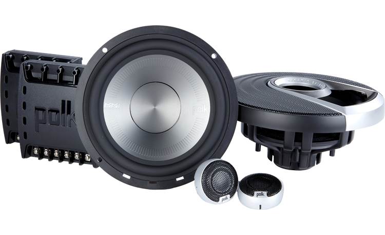 POLK AUDIO Mobile Monitor Series MM6502 - 6.5" component speaker MM652 - 6-1/2" coaxial speaker Christmas Bundle Package