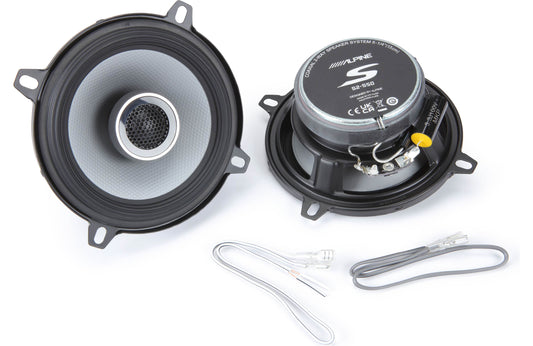 Alpine S2-S50 5.25" 2-Way S-Series 170W Peak Coaxial Car Speakers | 100% Original | 1 Year Warranty