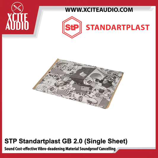 STP Standartplast GB 2.0 / LEGEND 2 Sound Cost-effective Vibro-deadening Material Soundproof Cancelling (1 Sheet)