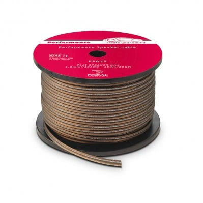 Focal Performance PSW25 / PSW15 High-performance Flay Speakers Cable [1 QTY = 1 METER]