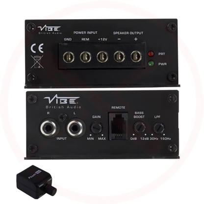 VIBE POWERBOX 400.1M-V7 - 1Ohm Stable Micro Car Subwoofer Amplifier | 400W RMS