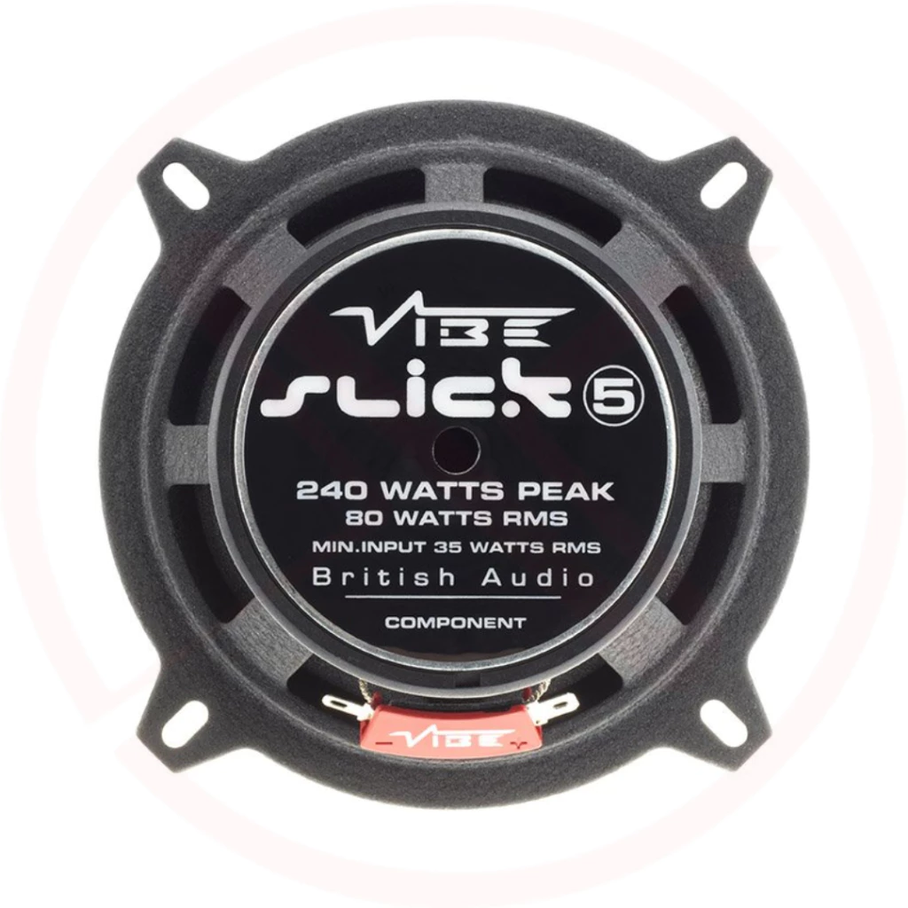 VIBE SLICK 5C-V7 - Slick Series 5.25" Two-Way Component Car Speaker System