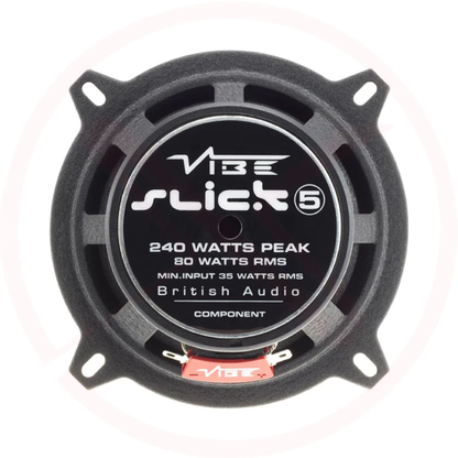 VIBE SLICK 5C-V7 - Slick Series 5.25" Two-Way Component Car Speaker System
