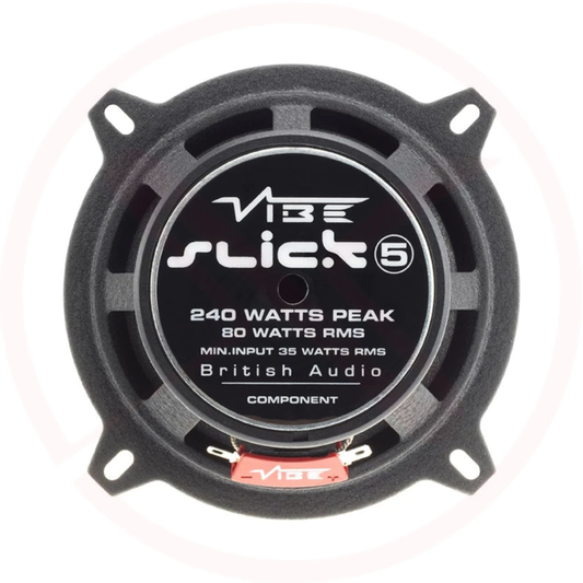 VIBE SLICK 5C-V7 - Slick Series 5.25" Two-Way Component Car Speaker System