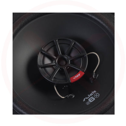 VIBE SLICK 6-V7 | Slick Series 6.5" 2-way Coaxial Car Speakers (94db High Sensitivity)