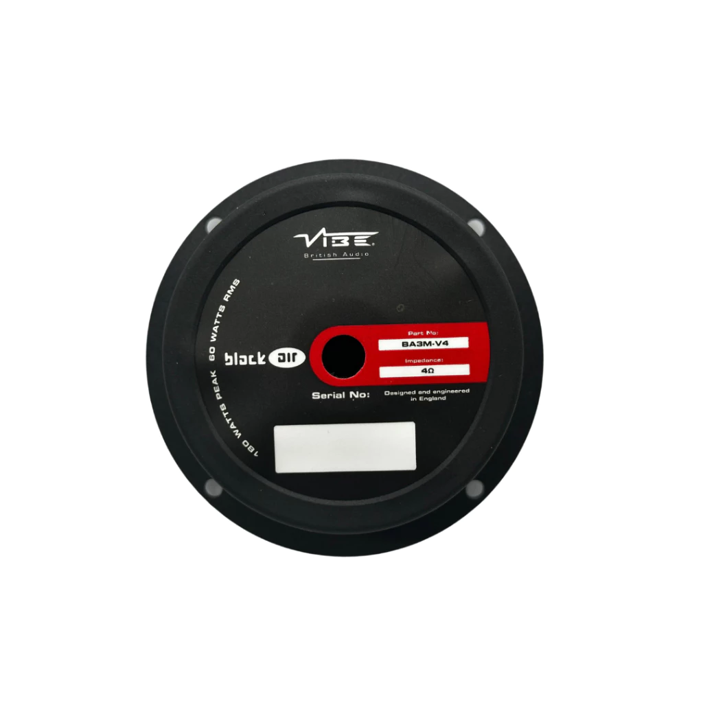VIBE BA3M‑V4 - Black Air Series 3.0″ Car Midrange Speakers