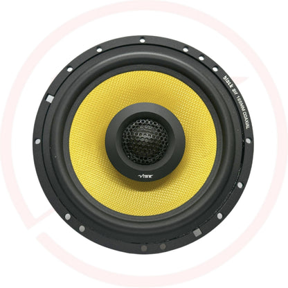VIBE BLACKAIR BA6-V4: 6.5inch 2-way Coaxial Car Speakers | 140W RMS | 94dB Sensitivity | Kevlar Cone