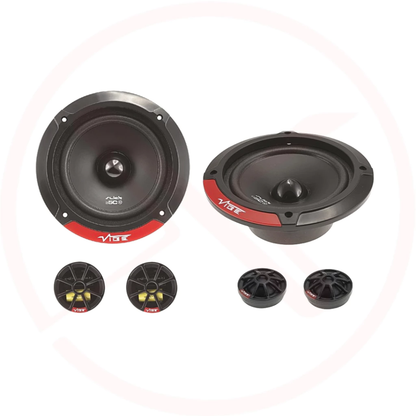 VIBE SLICK 5C-V7 - Slick Series 5.25" Two-Way Component Car Speaker System