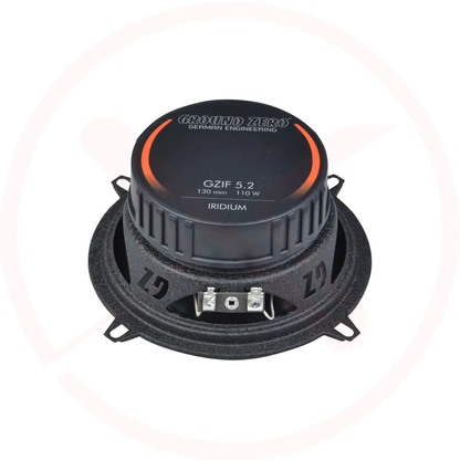 GROUND ZERO GZIF 5.2 - Iridium Series 5.25inch 3-Way Coaxial Car Speakers