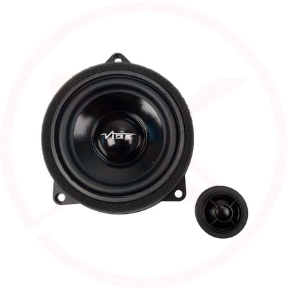 VIBE BMW 4X-V0 - OPTISOUND Series 4inch Plug & Play 2-Way Component Speaker System for BMW