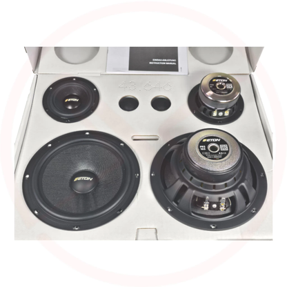 ETON PRS 165.3 - PRS Series 6.5″ 3‑Way Component Car Speaker System