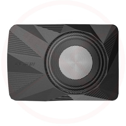 ETON USB 10AR - 2-Voice Coil 10" Active Underseat Subwoofer Cars with Start-Stop Function (Eco-Idle)