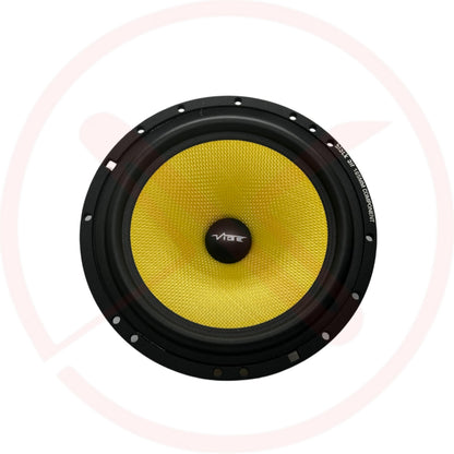 VIBE BLACKAIR BA6MW-V4: 6.5inch Car Mid-Bass Speakers | 140W RMS | 94dB Sensitivity | Kevlar Cone