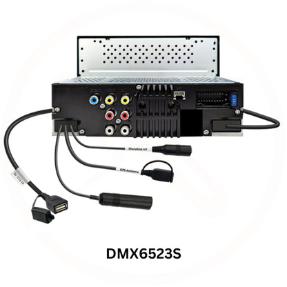Kenwood DMX6523S 6.8" Display Digital Media Receiver with Wireless Apple CarPlay, Android Auto