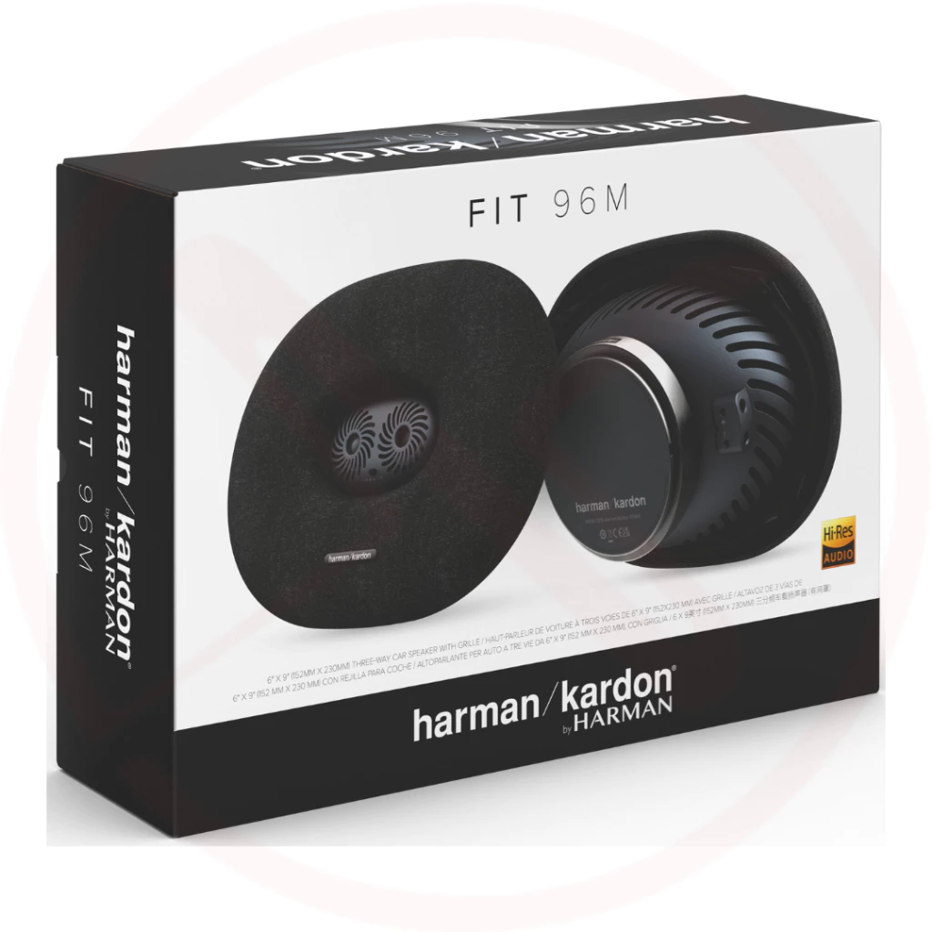 HARMAN KARDON FIT 96M - Fit Series 6" x 9" Three-Way Coaxial Car Speakers