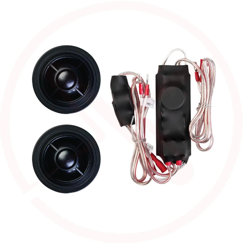 VIBE BMW 4X-V0 - OPTISOUND Series 4inch Plug & Play 2-Way Component Speaker System for BMW