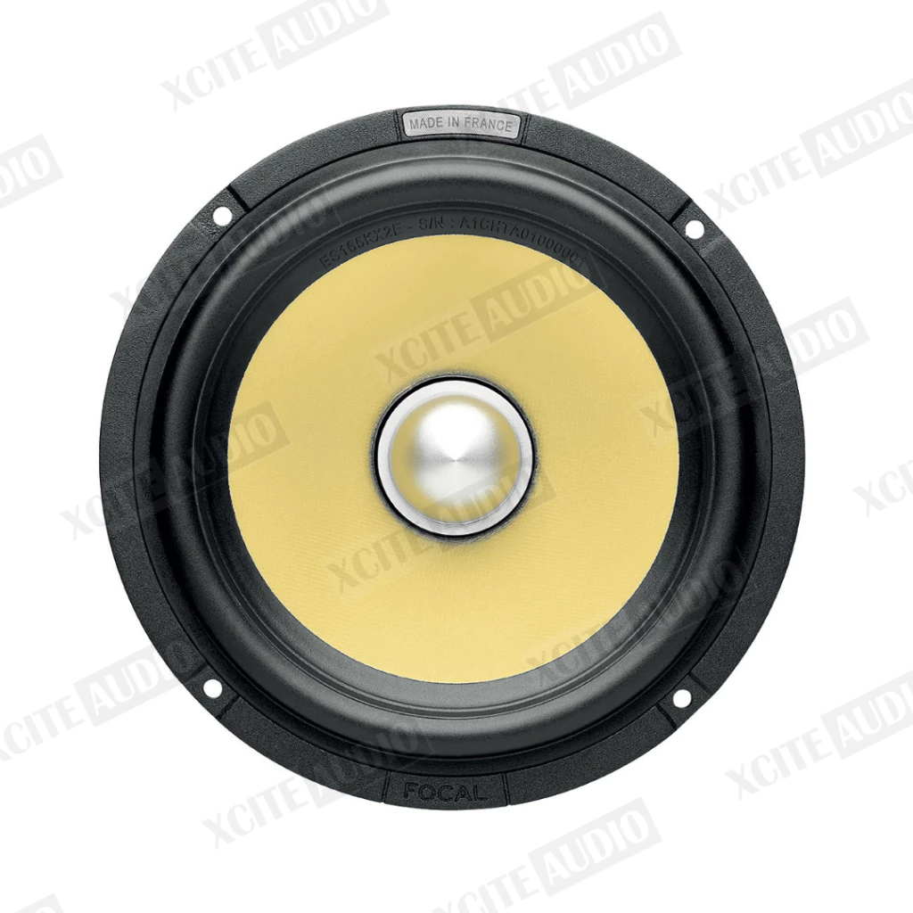 FOCAL ES 165 KX2E - K2 Power Series 6.5" 2-way Component Car Speaker System (2-OHMS with FRAK Tweeter)