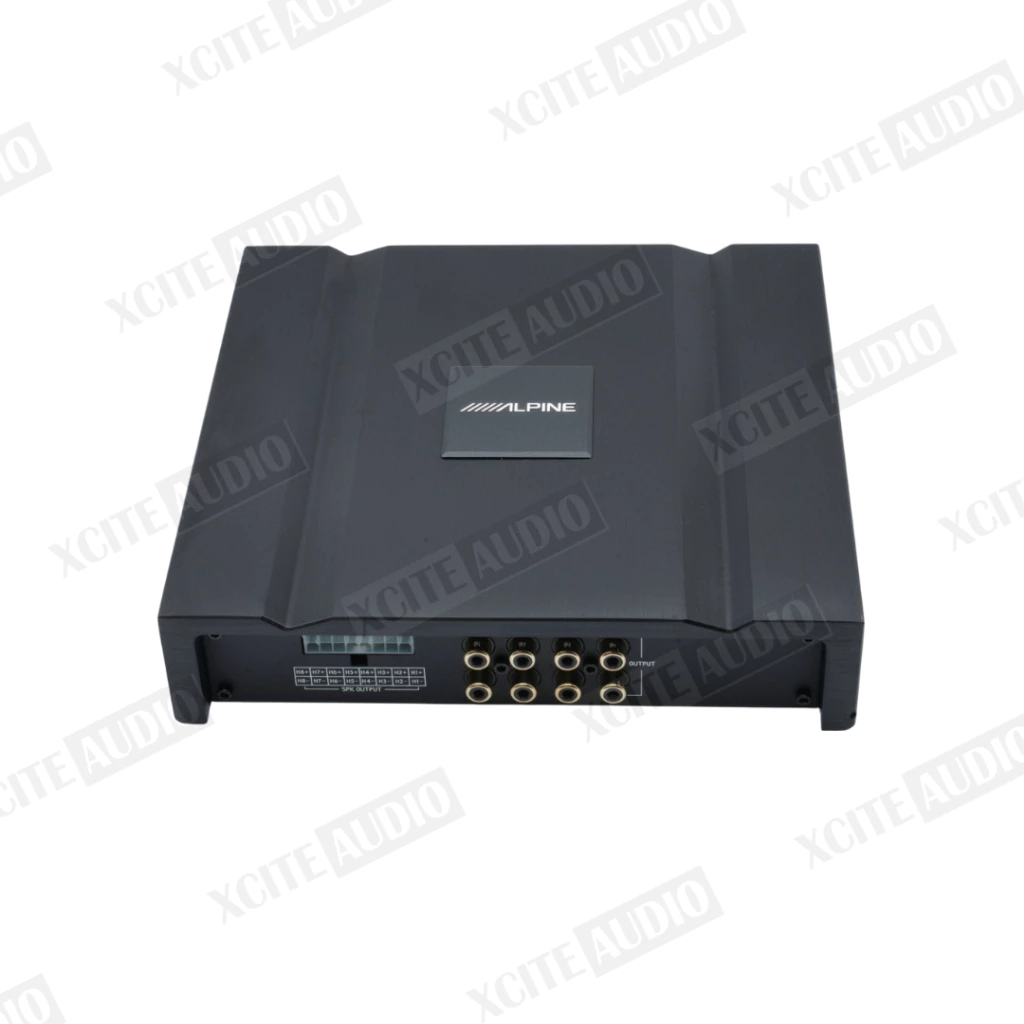 Alpine PXE-R80-8 - Eight Channel Car DSP Amplifier with Optical Input & Bluetooth Streaming