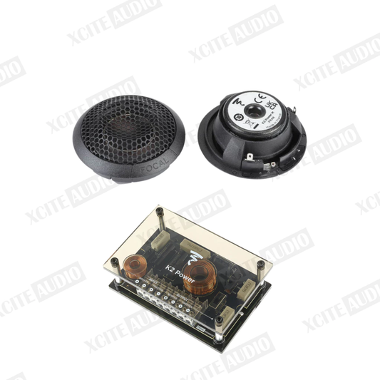 FOCAL ES 165 KX2E - K2 Power Series 6.5" 2-way Component Car Speaker System (2-OHMS with FRAK Tweeter)