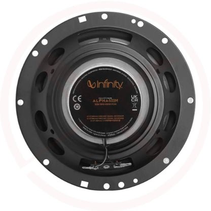INFINITY ALPHA 603M - New Gen Alpha Series 6.5″ 3-Way Coaxial Speakers