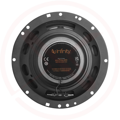 INFINITY ALPHA 603 - New Gen Alpha Series 6.5″ 2-Way Coaxial Speakers