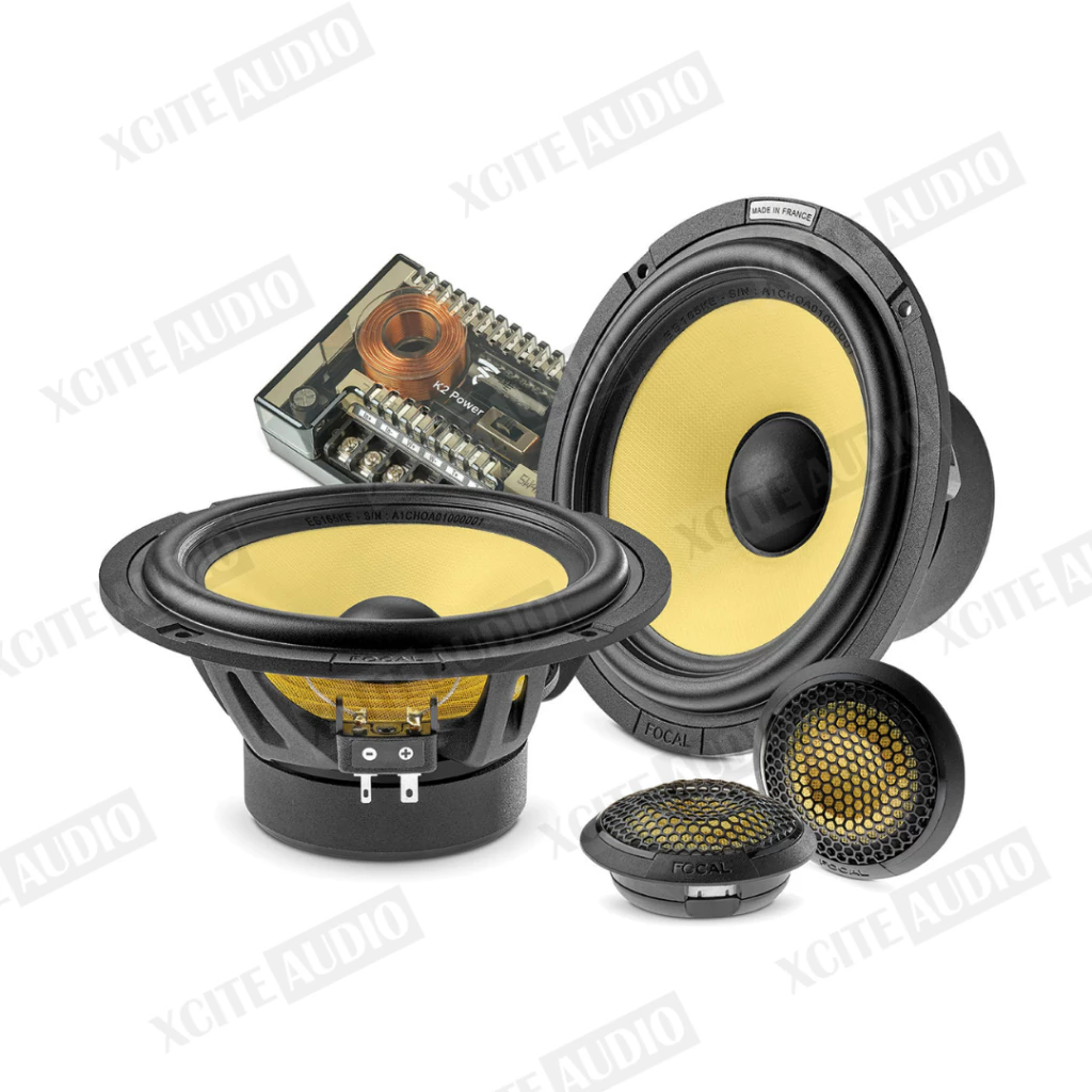 FOCAL ES 165 KE - K2 Power Series 6.5" 2-way Component Car Speaker System
