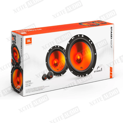 JBL STAGE 1 SERIES - 6.5" Car Loudspeakers | 62CF | 62F | Component & 2-way Coaxial