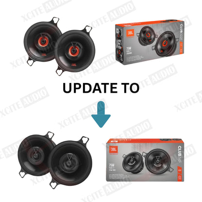 JBL Club 34F Club Series 3.5" 2-Way Coaxial Car Speakers (New Model Replacing Club 322F)