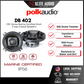 Polk Audio DB402 Marine Certified 4"inch Coaxial Car Speakers