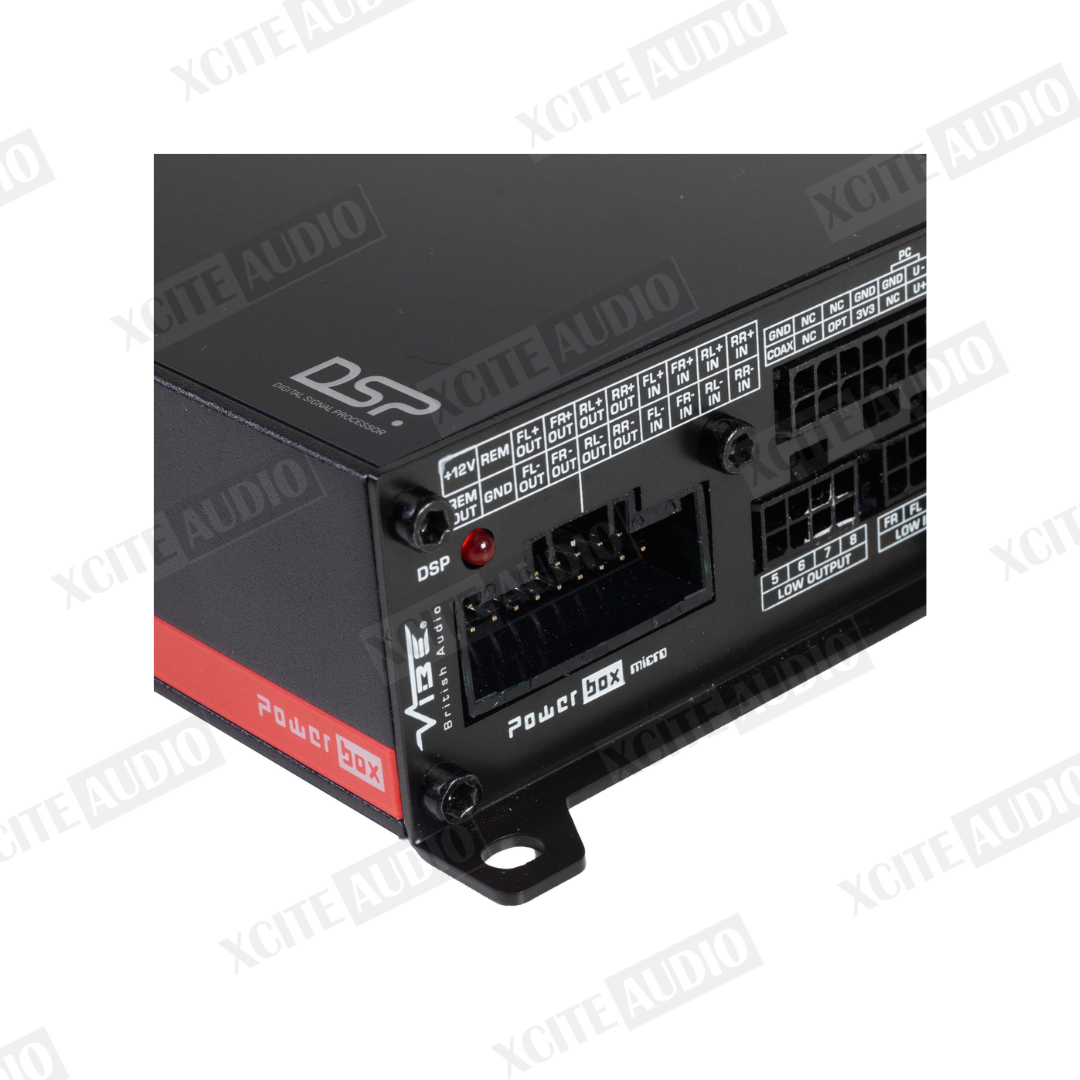 POWERBOX65.4-8MDSP-V3 Vibe PowerBox 65.4-8 DSP 4 Channel Car Audio Amplifier