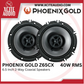 Phoenix Gold Z65CX - 6.5 2-Way Coaxial Speakers